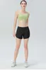 Damen Sport Hotty Hot Shorts lässig Leggings Lady Girl Workout Fitnessstudio Unterwäsche mit Reißverschluss in der Tasche auf der