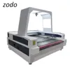 ZODO-1812 1912 Grande campo di scansione Tessile Cutter Alimentazione automatica Tessuto Co2 CCD Macchina da taglio laser per abbigliamento sportivo