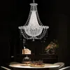 Italian Design Egyptian Crystal Chandeliers Lights Fixture LED Modern European Luxurious Chandelier Dining Room Living Room Villa Home Indoor Lighting