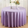 Round/rectangular tablecloth table cloth cover polyester washable home dinner party wedding banquet decoration