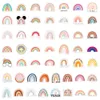 50 st Cartoon schattige laptopstickers pack mix dranken donut bloemplant regenboog diy gitaar sticker sticker vinyl dagboek telefoon kinderen suit 6495815