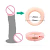 3 unids/set anillos de corrección de prepucio para pene glande previene la fimosis pene de silicona productos sexys para adultos para hombres