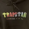 2022 Ny Trapstar London Letter Applique Sweatshirt Pullover Hoodie Män Kvinnor TrackSuit Fleece Kläder Unisex Jacket Varumärke Vintage