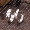 Klassieke designer ringband ringen heren dames modestijl temperament eenvoudige trendy accessoires paar sieraden verjaardagsfeestje geschenken