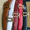 Luxury Designer Belts Genuine Leather Women Simple Belt Brand Letter Metal Buckle Ceinture Width 2 8cm High Quality Girdle 2207086246W