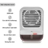 Epacket F19 Desktop Air Cooler Mini Fuktande sprayfläkt Portable Home Liten USB Water Cooling Air Conditioning Fans