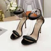 Sandals Brief Style One Strap Sandals for Girls Women Sexy Stiletto Heel Back Zip Cover Heels Real Leather Summer 220623