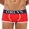 Orlvs Mesh boksershorts Men Comforable Metties Ustaw gejowskie seksowne bieliznę bokser5color m/l/xl/xxl OR101 220505
