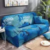 Chair Covers Tropical Leaves Printing Elastic Sofa For Living Room Spandex L Shaped Corner Cover Armchairs 1/2/3/4 SeatersChair