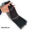 Pre Bond Hair Extension Keratin Fusion Human Hair Straight Brasilian Remy Nano Ring U Tip 100 Strands 100g High Quality 10A 1228I6352624