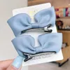 2022 noir blanc ruban cheveux arcs Clips Vintage nœud papillon côté épingle à cheveux mignon filles Barrettes coiffure cheveux accessoires pour femmes