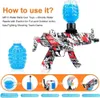 MP5 Electric Gun Gel Gel Water Ball con 5000 pezzi ShootingToy Gun Blaster Pistol CS Fighting Outdoor Game per bambini adulto Red6487895