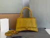 23CM progettista clessidra XS borsa piccola media balencigaity strass borsa a tracolla balencaigaitiess paillettes decorazioni donna glitter borse a tracolla diamanti