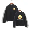 Мужские толстовки с капюшоном Smiling Friends Anime Trucksuit Fashion Thin Crewneck Уникальный пуловер Повседневная толстовка Smile Водолазки