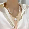 Vkme Wholale Gold Bear Pendanten Pearl voor vrouwen Choker vlinderketting ketting sieraden