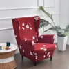 Stretch wingback stoel bank slipcover 1 stuk dekking meubels protector bank zacht met elastische bodem 220615