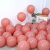 128pcs de abacate balão verde retro rosa Balões de látex guirlanda arco kit de casamento festas de aniversário de bebê decoração de chá de bebê 220527