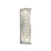 Lampe murale moderne 3 couleurs LED LED 26 46cm 220V 110V Crystal Crystal Nordic Luxury Style Sronce pour le mur d'éclairage intérieur