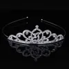 Corona di copricapo da sposa con la damigella d'onore con accessori per diademi per matrimoni in cristallo di gioielli di strass