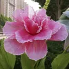 Weding Decorative Flowers Artificial Largescale Linen Material Rose Berry Peony Flower Wedding Road Bakgrund Dekorationer7885368