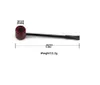 Smoking hookah Pipe Portable wooden pipe 132mm rosewood round bottom Popeye slender extension type holiday gift
