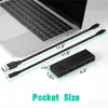 EPACKET USBC USB HUB Portable SSD 5IN1 NVMEHUB DISCHET HARD DISCHOIE MAXIMUM PRÉPADENCE 2TB334I7012574
