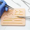 Studenti di medicina Sbrigliamento orale e simulazione di annodamento Ferita cutanea Modulo di agopuntura in silicone Modello di pratica di sutura chirurgica Modello279s
