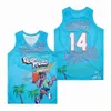 Film basketbalshirts The Fresh Prince 14 Bel Air Academy Jersey herenmaat S-XXL