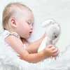 Bambole coniglietto a gambe lunghe Baby Accompagna bambola calmante Cartone animato Coniglio Peluche Simpatico cartone animato Peluche Regali Bambole di peluche 220531