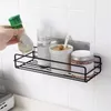 Bathroom Shelf Organizer Shower Storage Rack Corner Shelves Wall Mounted Shampoo Holder No Drill Kitchen Supplies Punch-Free 0615