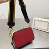 Snapshot -Tasche mit Schachtel echter Lederhandtasche berühmte Kamera hochwertige Luxusdesignerin kleiner Crossbody -Geldbörse Frauen Umhängetaschen Messenger Brieftasche Tasche Taschen