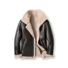 Deri jakcets kapüşonlu gerçek kürk ceket kış kesme ceket rüzgar köprüler kar dış giyim palto sıcak kalın kaliteli artı boyut 5xl