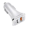 Carreira USB portas duplas de carregamento rápido qc3.0 Carregamento rápido universal para smartphone xiaomi samsung galaxy S6 S7 Chargers