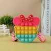 Pop Purse Fidget Toy Bubble Сумка через плечо Подарок на день рождения для детей Мальчики Сенсорные игрушки Popper