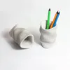Baking Moulds Concrete Pen Holder Silicone Mold Multi-functional Cement Stationery Desktop Simple Plaster Furnishing MoldBaking