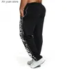 Pantalons pour hommes Ah Yuan Running Jogging Hommes Coton Doux Bodybuilding Joggers Pantalons de survêtement Pantalons longs Fitness Sport Training PantsMen's Drak22