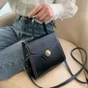 Borsa HBP borsa casual da donna in pelle PU moda coreana trama semplice tendenza tracolla a spalla piccole borse con manico superiore