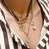 Anhänger-Halsketten im böhmischen Stil, exquisites Halsband-Zubehör, facettierte Kristallperlen, Perlen-Halskette, vielseitiger Halsschmuck für Damen, Geschenke