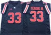 NCAA Ohio State Buckeyes College Football Jersey 21 Parris Campbell Jr. 23 제임스 25 마이크 Weber Jr. 17 Chris Olave 고품질 27 Eddie George 33 피트 존슨 스티치