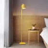 Golvlampor Nordic LED -lampa minimalistisk macaron stil vardagsrum stående sovrum dekor inomhus belysning ljusarmaturer