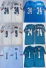 Rare 1 Warren Moon Jersey Mens 9 Steve McNair 74 Bruce Matthews 34 Earl Campbell Blue White Retro Football Jerseys Stitched