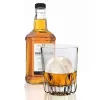 Stock ronde 4 holte schimmelbal maker diy gereedschap ijsvorm plastic whisky ijs kubus balk accessoires tool