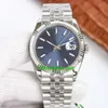 TW Factory Montres 36MM 126234 Date Eta 2836 Automatique Femme Montre Homme Cadran Bleu Bracelet En Acier Inoxydable Dames Hommes Montres-bracelets