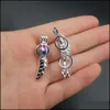 Colliers de pendentif pendentifs bijoux 10pcs Bright Sier mignon feuille de perle de feuille de fabrication d'arôme de perle