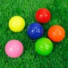 6 Pcs Mini Driving Range Practice Color Golf Balls Bulk
