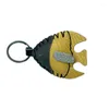 Keychains Color Creative Creative Couir à la main Clinwishfish Keychain Gift Caders Goldfishfish Sackepack Pendant Gift Giving Miri22