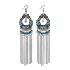 Orecchini lunghi bohémien per donne tassel tassel tassel tassel tassel tacciamo a mano che penzola a mano gioielli di moda etnica boho