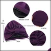 Beanie/Skl Berretti Cappelli Cappelli Sciarpe Guanti Accessori moda Fl Er Cappello indiano interno Berretto turbante elasticizzato musulmano Sottoscocca islamica Cofano S