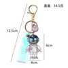 2022 Akryl Crystal Keychains Astronaut Astronaut Key Chain Creative Car Bag Transparent Pendant