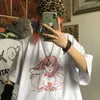 Damen-T-Shirt Deeptown Kawaii Anime Grafik-T-Shirts für Damen, niedliches Cartoon-T-Shirt, süßes Mädchen-Druck-T-Shirt, Oberteile für Kleidung, Sommer 2022, für Frauen
